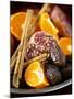 Mandarin Oranges, Dates, Pomegranate and Cinnamon Sticks-Ulrika Pousette-Mounted Photographic Print