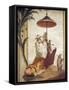 Mandarin's Walk, 1757, Fresco-Giandomenico Tiepolo-Framed Stretched Canvas