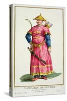 Mandarin Warlord from Receuil Des Estampes, Published 1780-Pierre Duflos-Stretched Canvas