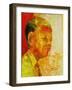 Mandela, 1993-Bayo Iribhogbe-Framed Giclee Print