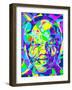 Mandela-Cristian Mielu-Framed Art Print