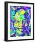 Mandela-Cristian Mielu-Framed Art Print