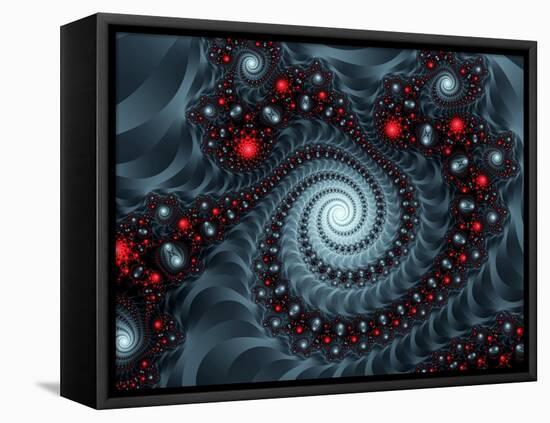 Mandelbrot Fractal-Laguna Design-Framed Stretched Canvas