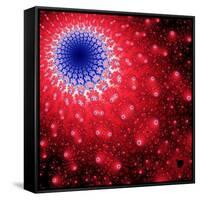 Mandelbrot Fractal-Laguna Design-Framed Stretched Canvas