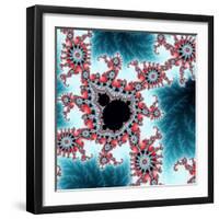 Mandelbrot Fractal-Laguna Design-Framed Premium Photographic Print