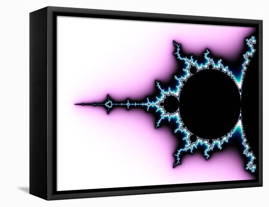 Mandelbrot Fractal-Laguna Design-Framed Stretched Canvas