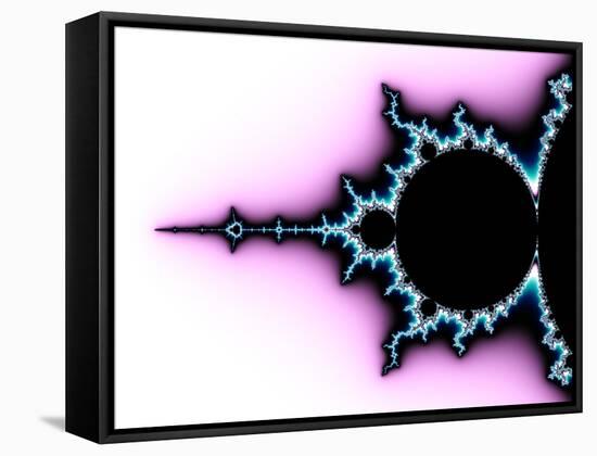 Mandelbrot Fractal-Laguna Design-Framed Stretched Canvas