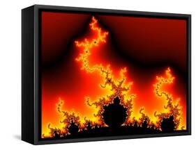 Mandelbrot Fractal-PASIEKA-Framed Stretched Canvas