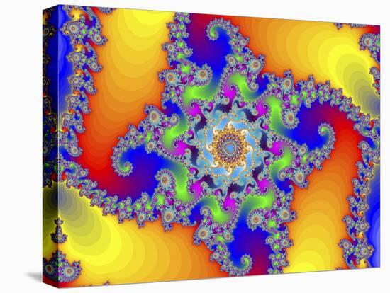 Mandelbrot Fractal-Friedrich Saurer-Stretched Canvas