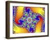 Mandelbrot Fractal-Friedrich Saurer-Framed Premium Photographic Print