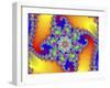 Mandelbrot Fractal-Friedrich Saurer-Framed Premium Photographic Print