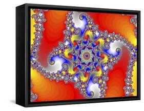 Mandelbrot Fractal-Friedrich Saurer-Framed Stretched Canvas