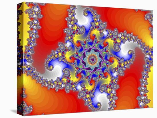 Mandelbrot Fractal-Friedrich Saurer-Stretched Canvas