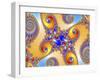 Mandelbrot Fractal-Friedrich Saurer-Framed Premium Photographic Print