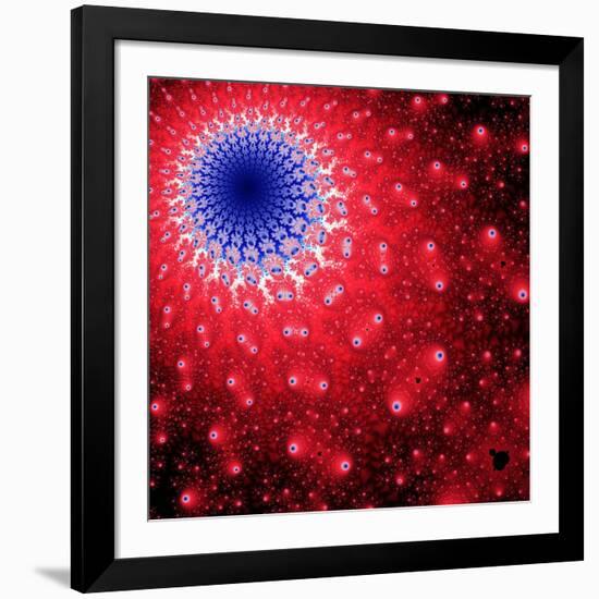 Mandelbrot Fractal-Laguna Design-Framed Photographic Print