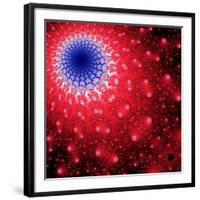 Mandelbrot Fractal-Laguna Design-Framed Photographic Print