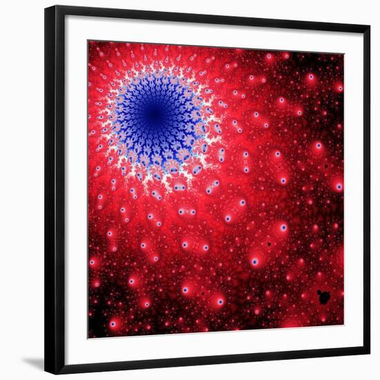 Mandelbrot Fractal-Laguna Design-Framed Photographic Print