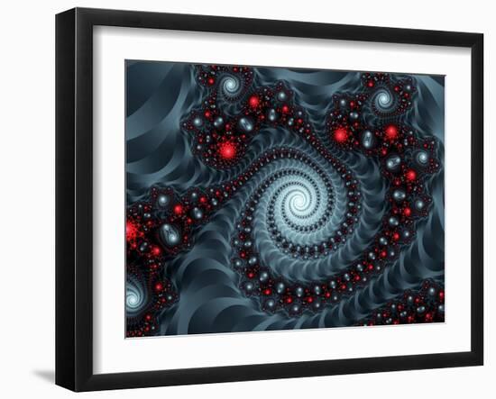 Mandelbrot Fractal-Laguna Design-Framed Photographic Print