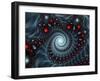 Mandelbrot Fractal-Laguna Design-Framed Photographic Print