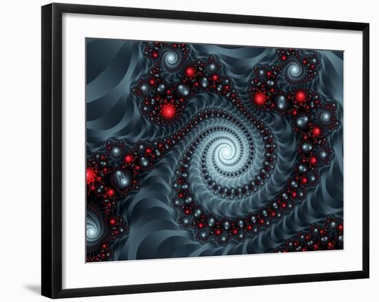 Mandelbrot Fractal-Laguna Design-Framed Photographic Print