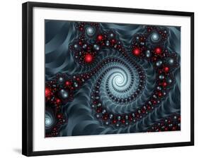 Mandelbrot Fractal-Laguna Design-Framed Photographic Print