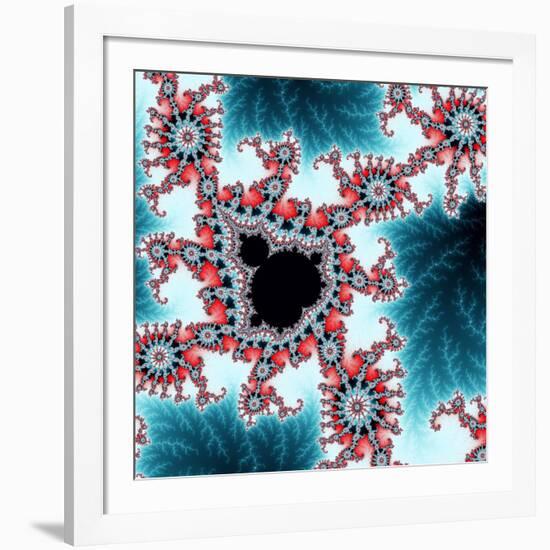 Mandelbrot Fractal-Laguna Design-Framed Photographic Print