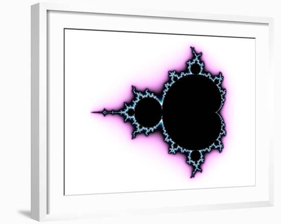 Mandelbrot Fractal-Laguna Design-Framed Photographic Print