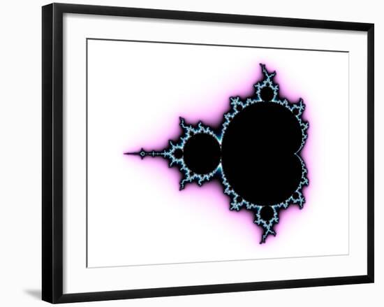 Mandelbrot Fractal-Laguna Design-Framed Photographic Print