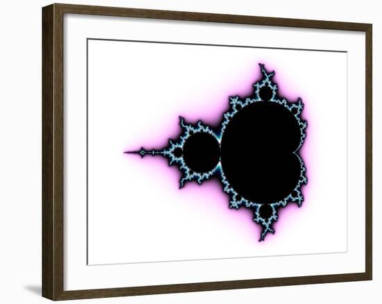 Mandelbrot Fractal-Laguna Design-Framed Photographic Print