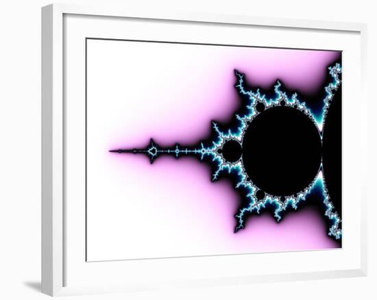 Mandelbrot Fractal-Laguna Design-Framed Photographic Print