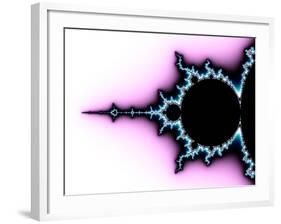 Mandelbrot Fractal-Laguna Design-Framed Photographic Print