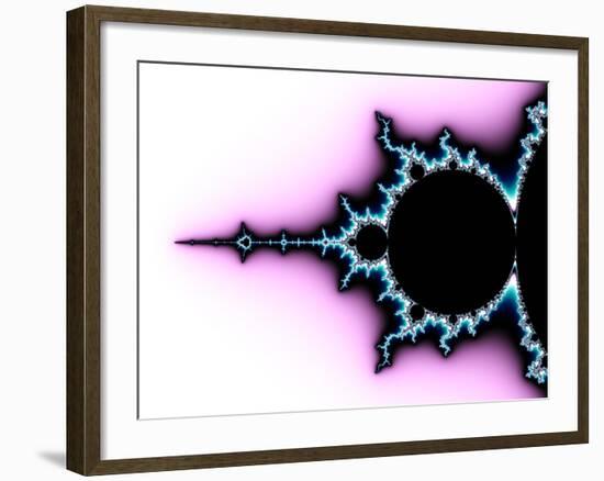 Mandelbrot Fractal-Laguna Design-Framed Photographic Print