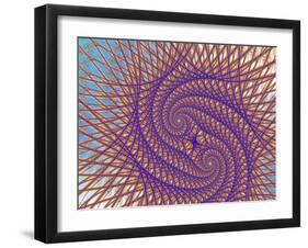 Mandelbrot Fractal-Friedrich Saurer-Framed Photographic Print