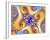 Mandelbrot Fractal-Friedrich Saurer-Framed Photographic Print