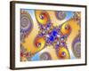 Mandelbrot Fractal-Friedrich Saurer-Framed Photographic Print