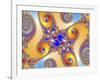 Mandelbrot Fractal-Friedrich Saurer-Framed Photographic Print