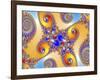 Mandelbrot Fractal-Friedrich Saurer-Framed Photographic Print