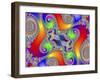 Mandelbrot Fractal-Friedrich Saurer-Framed Photographic Print