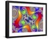 Mandelbrot Fractal-Friedrich Saurer-Framed Photographic Print