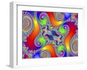 Mandelbrot Fractal-Friedrich Saurer-Framed Photographic Print