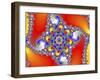 Mandelbrot Fractal-Friedrich Saurer-Framed Photographic Print