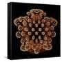 Mandelbulb Fractal-Laguna Design-Framed Stretched Canvas