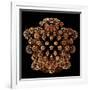 Mandelbulb Fractal-Laguna Design-Framed Photographic Print