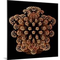 Mandelbulb Fractal-Laguna Design-Mounted Photographic Print