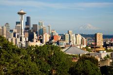 Seattle Skyline-mandj98-Mounted Photographic Print
