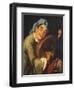 Mandola Player-Gaspare Traversi-Framed Giclee Print