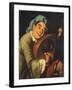 Mandola Player-Gaspare Traversi-Framed Giclee Print