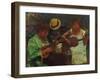 Mandolinata (Mandolin Sonata)-Edgardo Curcio-Framed Giclee Print