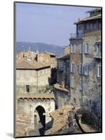 Mandorla Gate and Buildings of the Town, Perugia, Umbria, Italy, Europe-Sheila Terry-Mounted Photographic Print