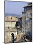 Mandorla Gate and Buildings of the Town, Perugia, Umbria, Italy, Europe-Sheila Terry-Mounted Photographic Print